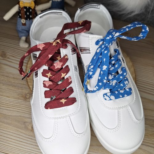 Lacets de chaussures en tissu