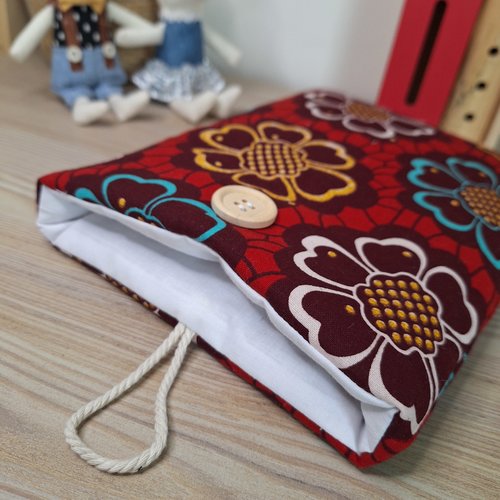 Pochette à livre velours