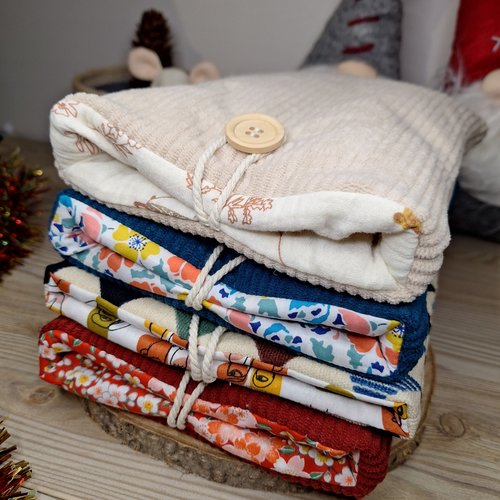 Pochette à livre velours