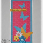 Carte Fete Des Meres Bonne Fete Maman Papillons Et Fleurs Scrapbooking Un Grand Marche