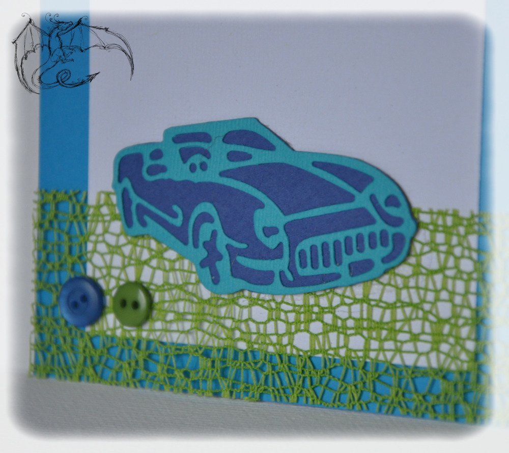 Carte D Anniversaire Scrapbooking Pour Garcon Adolescent Homme Theme Voiture Un Grand Marche