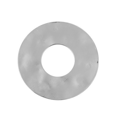 10 magnifiques pendentifs anneau argenté mat 58mm - sc0106914-