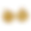 200 pendentifs breloque ronde doré pour cabochon 12mm- création bijoux-