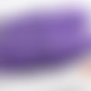 16 grands pompons franges simili cuir  12cm - violet- sc0080228- couture - bijoux