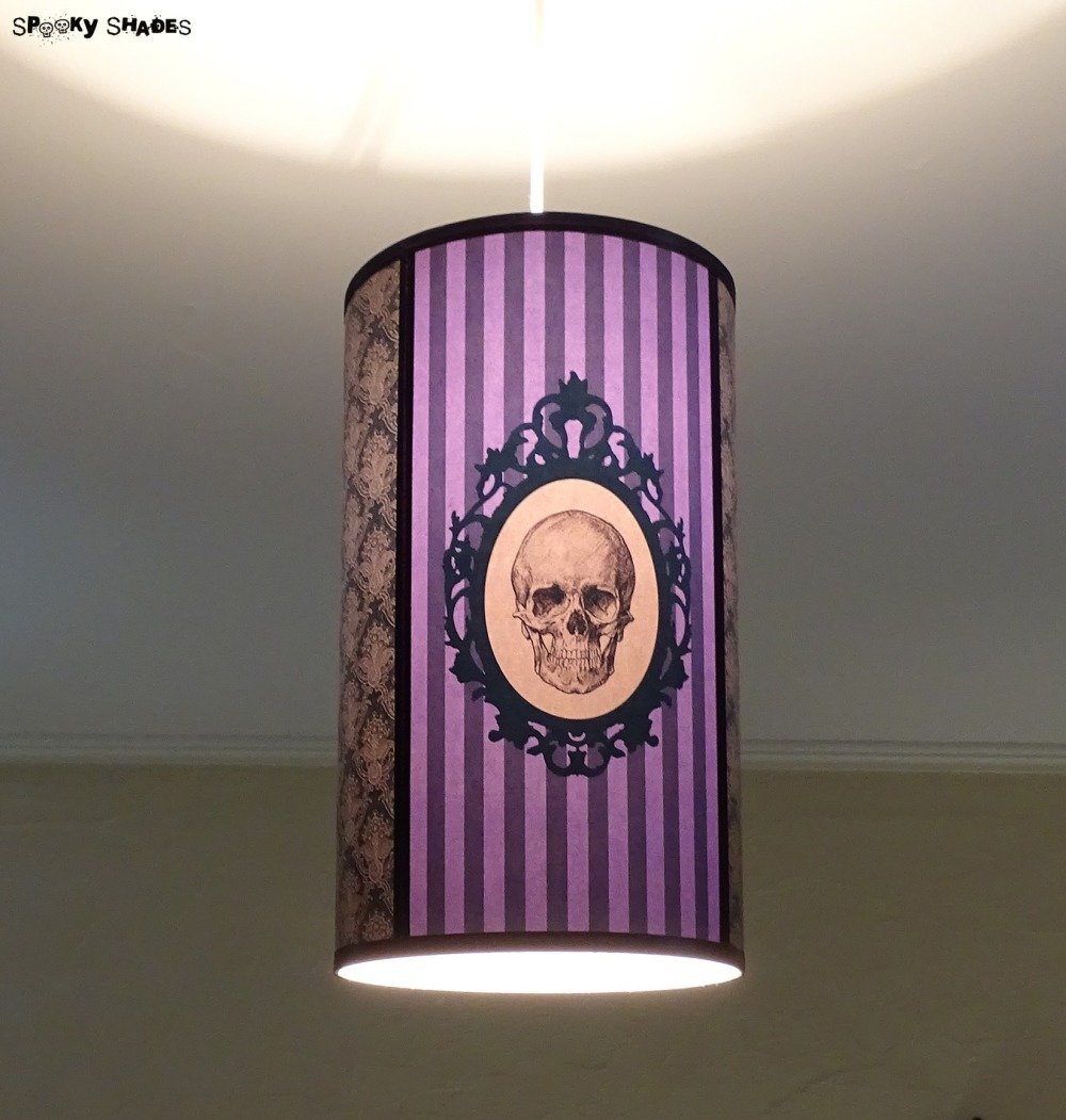 Bougie décorative tête de mort - Décoration de chambre gothique gothique -  Décoration de tête de mort noire