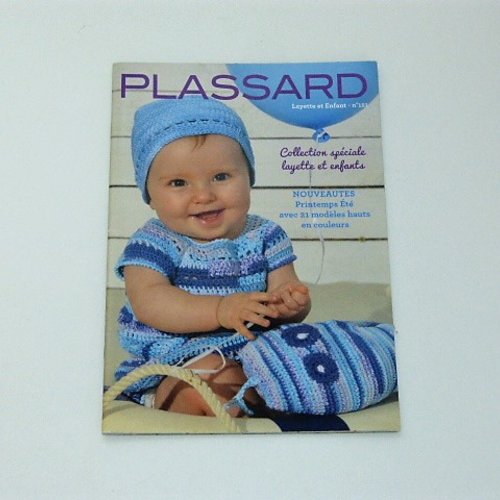 catalogue laine tricot PLASSARD n° 64 bébé layette