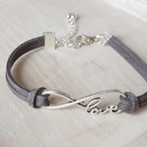 Infini bracelet infinite love bracelet infini bijoux unisexe 