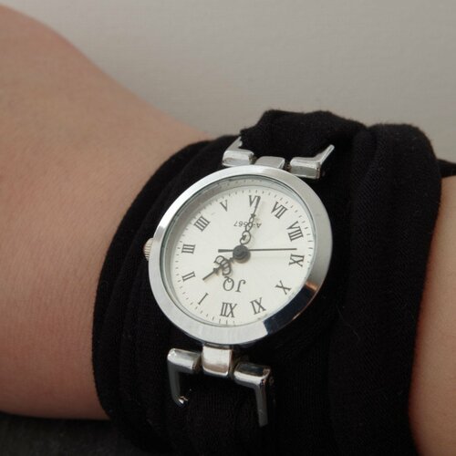 Stretch montre-bracelet couvre-montre bande de montre boho bracelet stretch montre infinity fashion montre cadeau petite amie pour elle