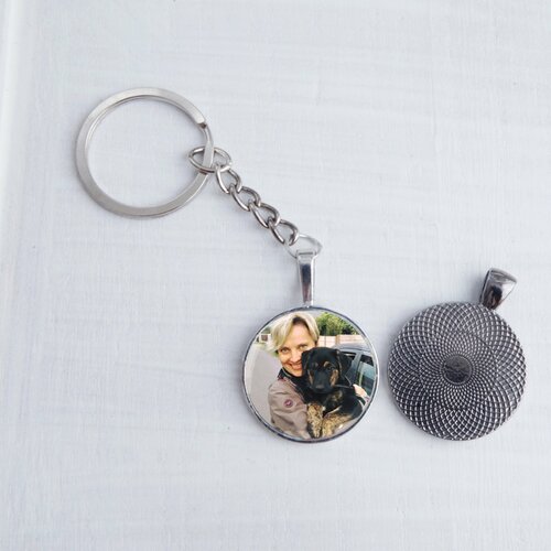 Porte-clés personnalisé breloque porte-clés photo personnalisé cadeau bijoux personnalisés pour les mamans papa  porte-clés