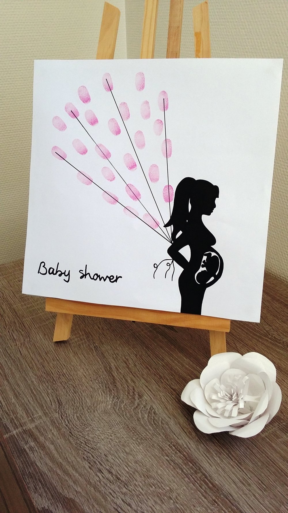 Kit empreinte pour bébé 3 dimensions- Baby Shower Fête