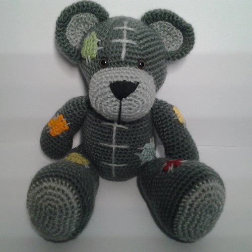 Amigurimi ours ancien