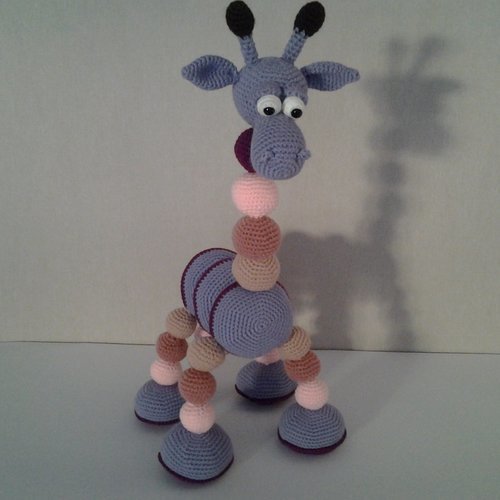 Vendu Animaux Au Crochet Girafe Amigurimi Decoration De Chambre Bebe Deco Chambre D Enfant Jouet Peluche Un Grand Marche