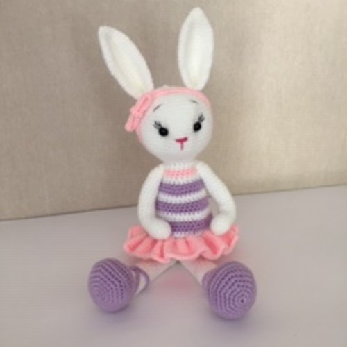Animaux au crochet ,lapin au crochet, doudou enfant, amigurimi , décoration chambre d'enfant, cadeaux de naissance