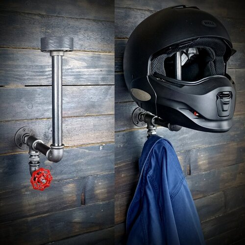 Support casque de moto