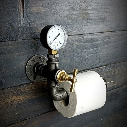 Dérouleur de papier toilette industriel