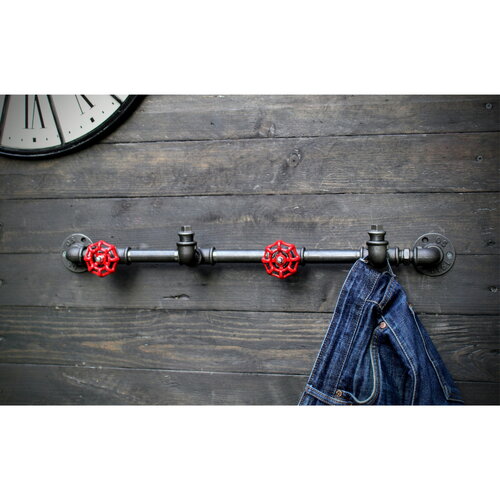 Porte manteau mural industriel
