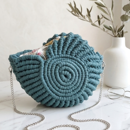 Sac bandoulière coquillage