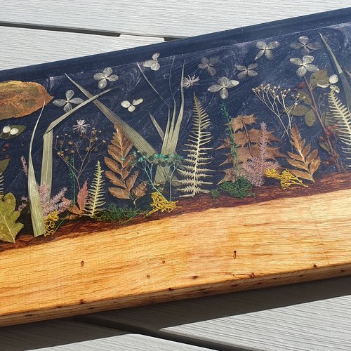 Plateau de service "herbier"
