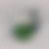 Boule de noël plastique de 6 cm prénom (boule vert)