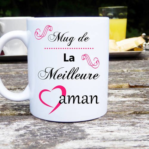 Mug de la meilleure maman ! ,mug classique, mug original, idée cadeau, fête des mères, anniversaire