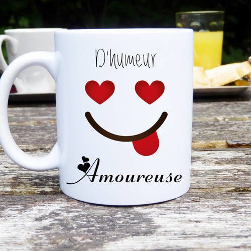 Mug personnalisé, mug d'humeur amoureuse ,mug classique,tasse à café, mug à personnalisé, mug à café, tasse à thé