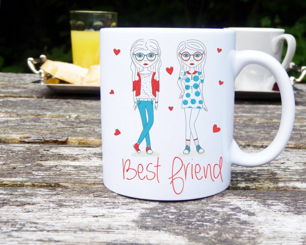 Mug meilleure amie, best friend, mug original et personnalisable