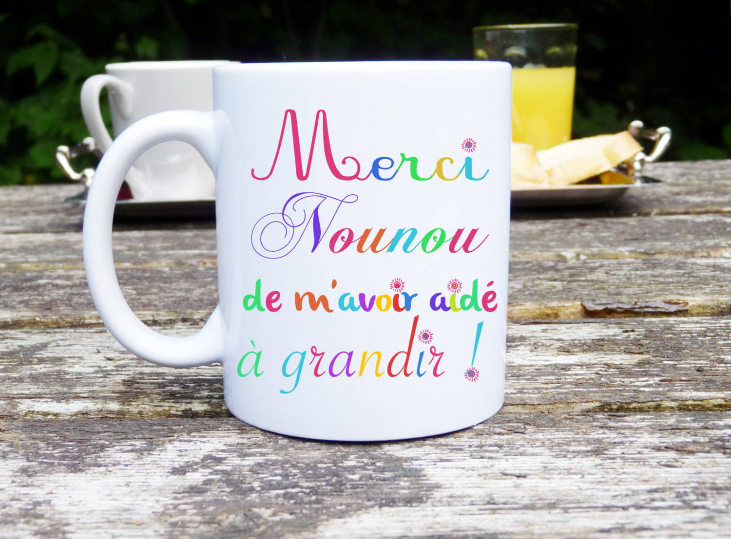 MUG MAGIQUE MERCI NOUNOU