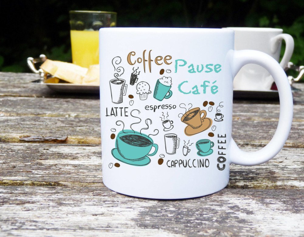 Mug à personnalisé, pause café, thé, cappucino ! mug original et