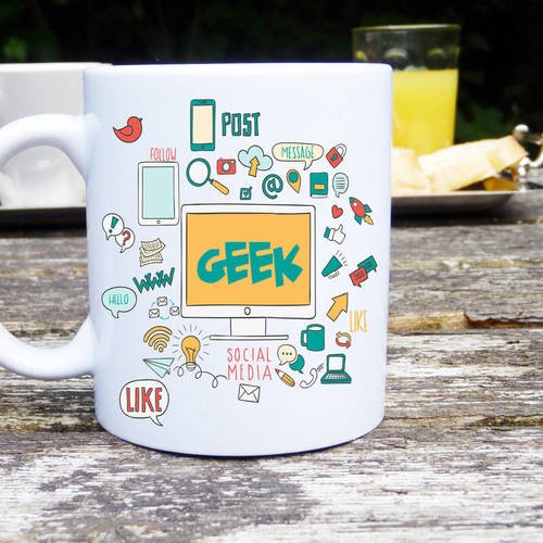 Mug à personnalisé, mug geek, mug classique, mug original et personnalisable, cadeau , tasse céramique