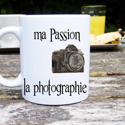 Mug à personnalisé, mug passion photo, photographe qui déchire, mug classique, mug original et personnalisable, cadeau