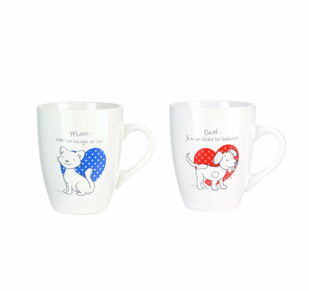 idée cadeau pour femme//homme//ami des animaux tasse à café//thé Mug en céramique motifs chats amusants SPOTTED DOG GIFT COMPANY