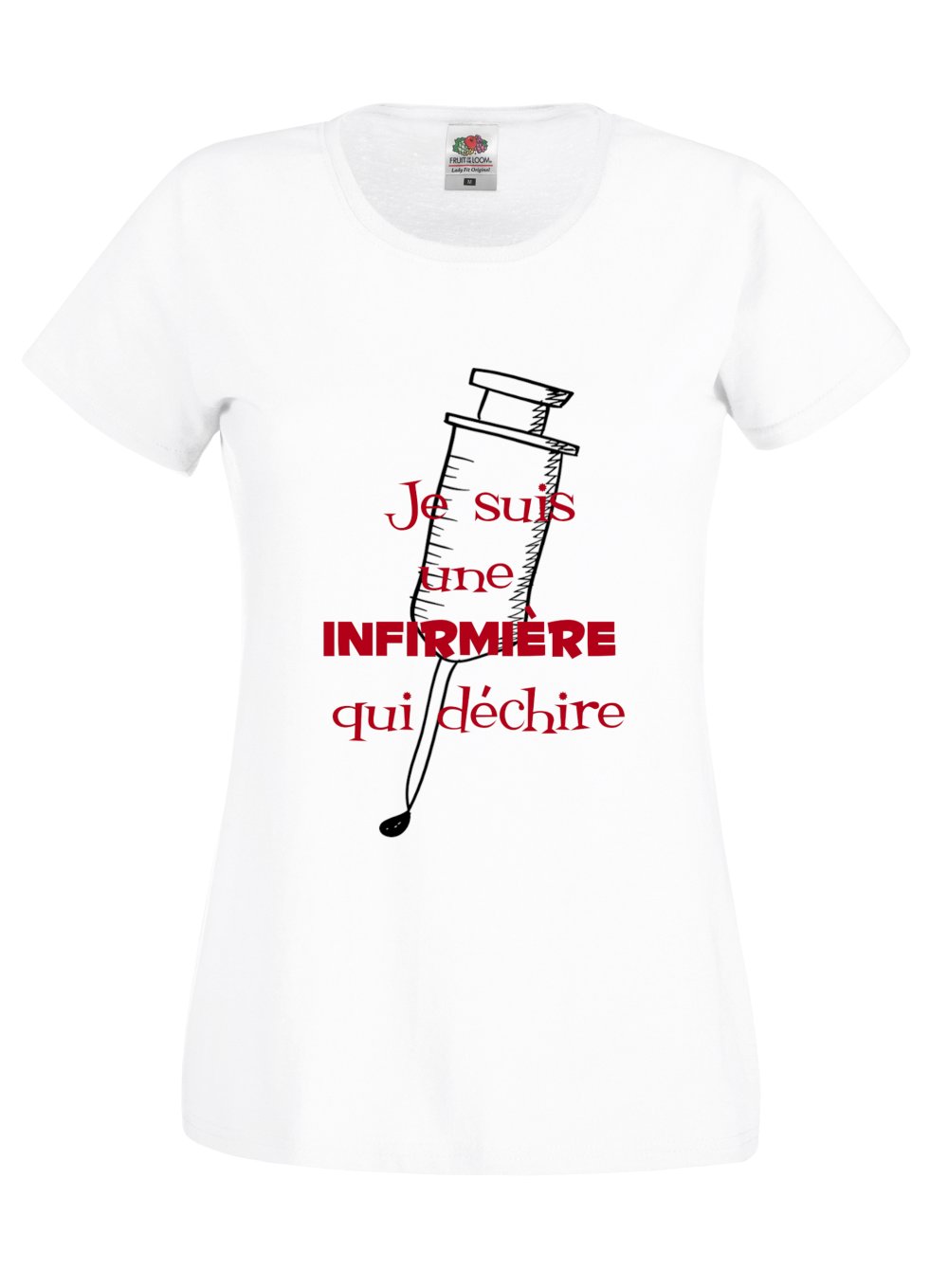 T-shirt Homme humour Je suis pas GROS c'est le tee shirt qui est mal taillé  humour -  France