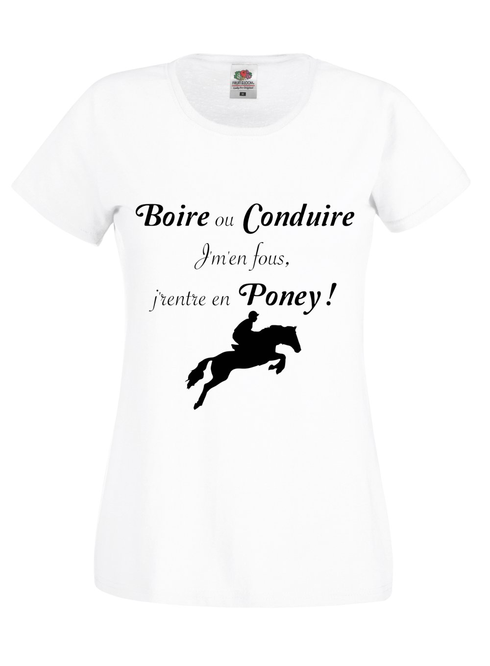Tee Shirt Humour Cheval Tee Shirt Femme équitation T-Shirt