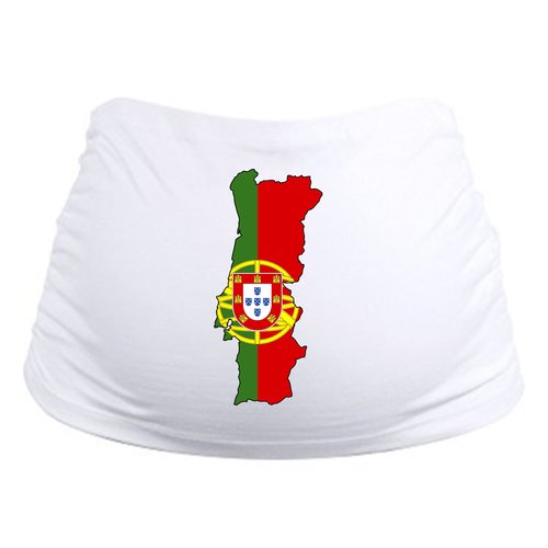 Bandeau de grossesse portugal, idée cadeau grossesse drapeau pays,