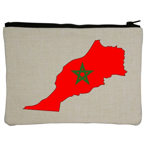 Jolie pochette maroc ! idée cadeau drapeau
