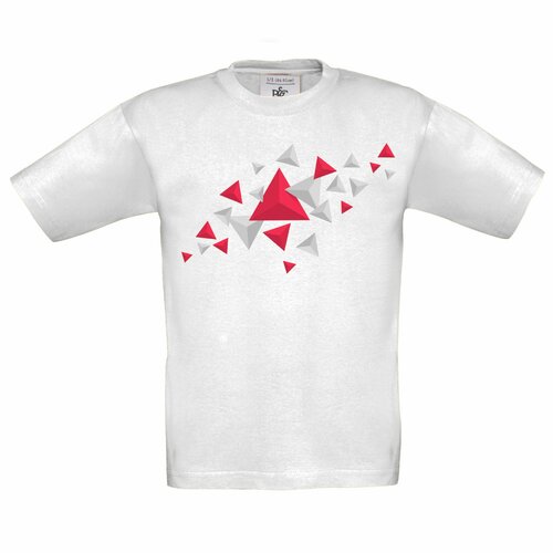 T-shirt enfant géometrique, triangle  ! idée cadeau personnalisable.