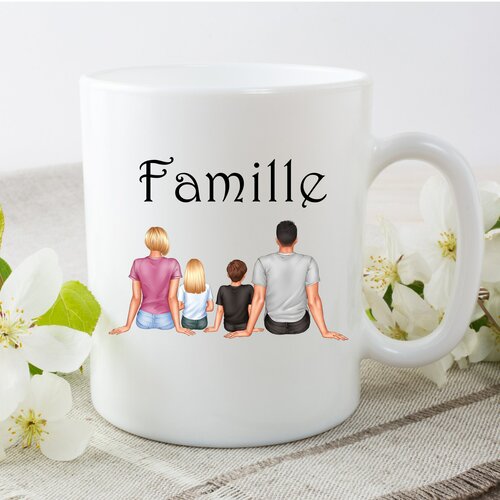 Mug - Famille personnalisée