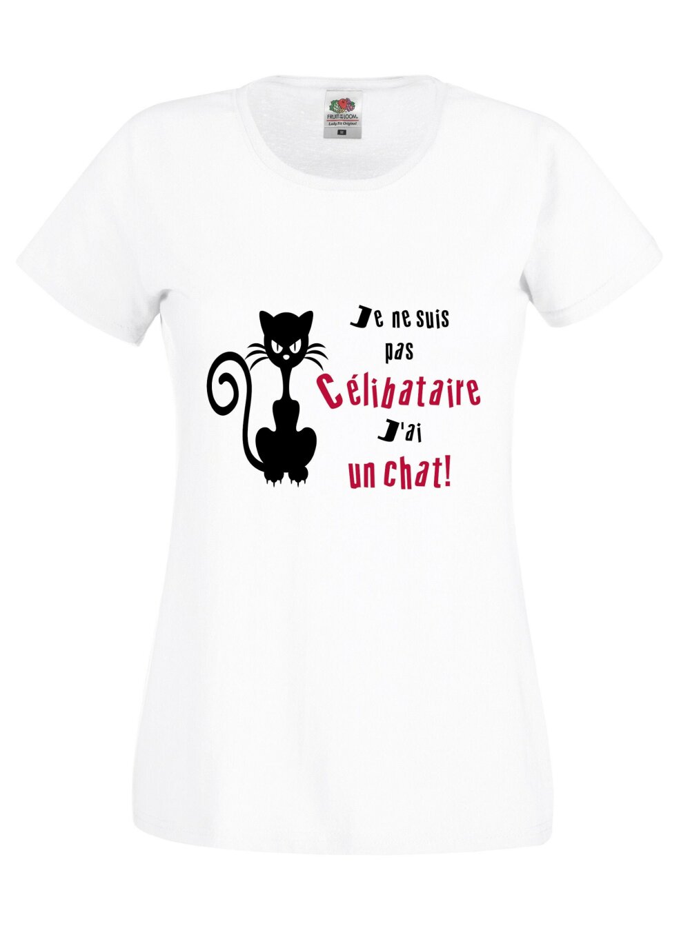T-shirt homme humoristique chat ! idée cadeau pour les fans de