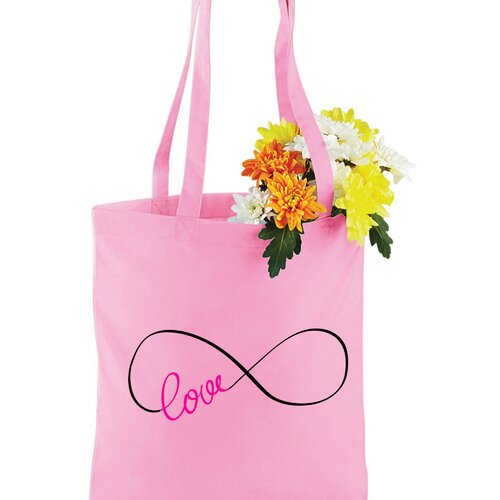 Tote bag personnalisable love infini ! idée cadeau original !
