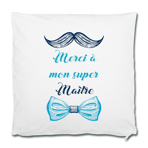 Coussin personnalisé maître, idée cadeau remerciement maître !