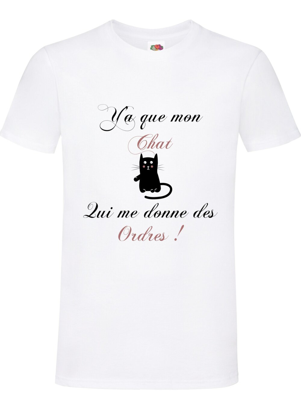 T-shirt homme humoristique chat ! idée cadeau pour les fans de
