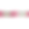 Fil dmc n°3804, mouliné spécial, échevette de coton rose, à broder . 
