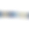 Fil dmc n°3765, mouliné spécial, échevette de coton bleu foncé, à broder . 