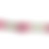 Fil dmc n°3687, mouliné spécial, échevette de coton rose, à broder . 