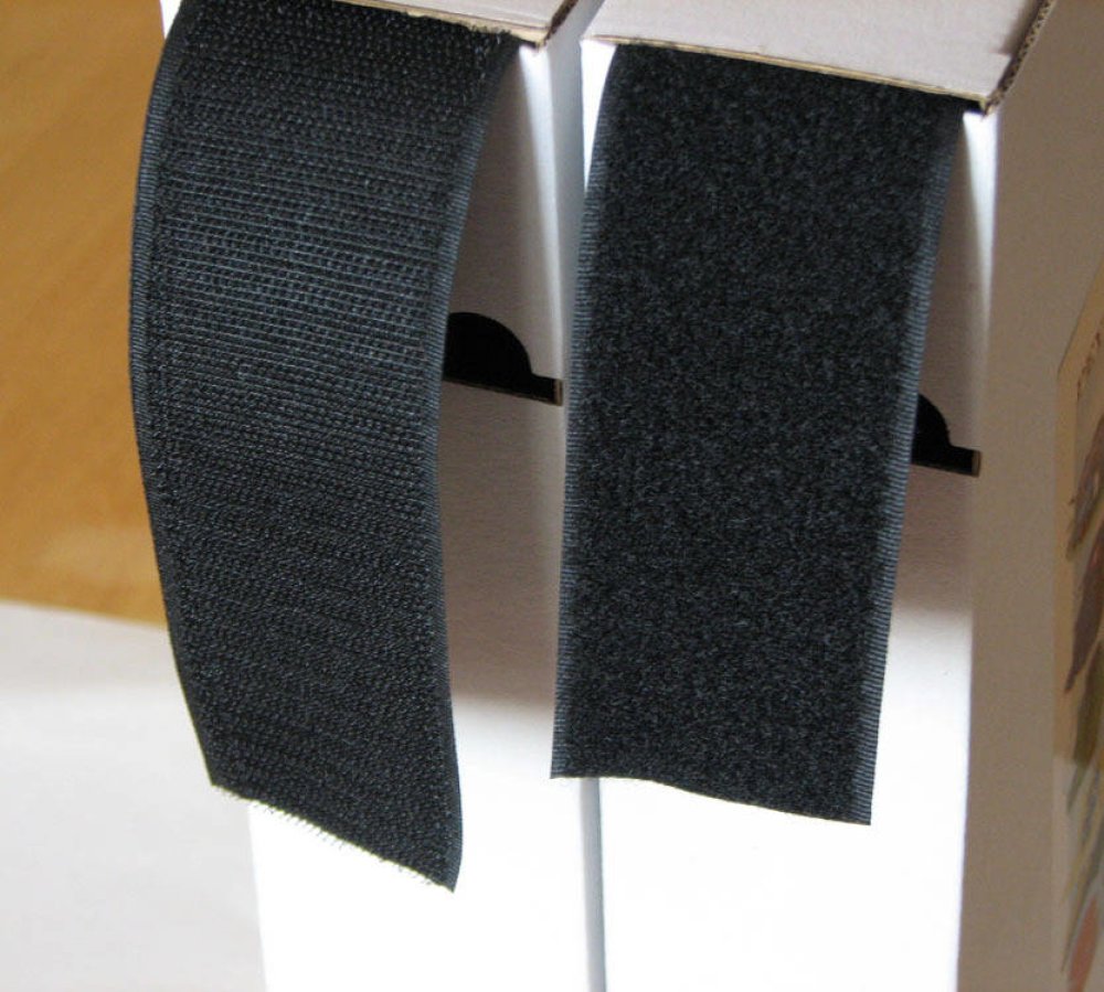 Velcro à coudre en bande Scratch en 20 mm Noir SCrtach Velcro à Cou