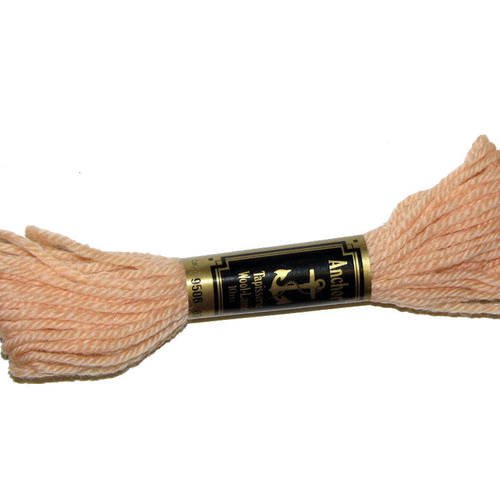Laine anchor n°9506, échevette de laine pour la confection de tapisseries. 