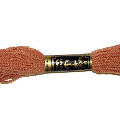 Laine anchor n°9510, échevette de laine pour la confection de tapisseries. 