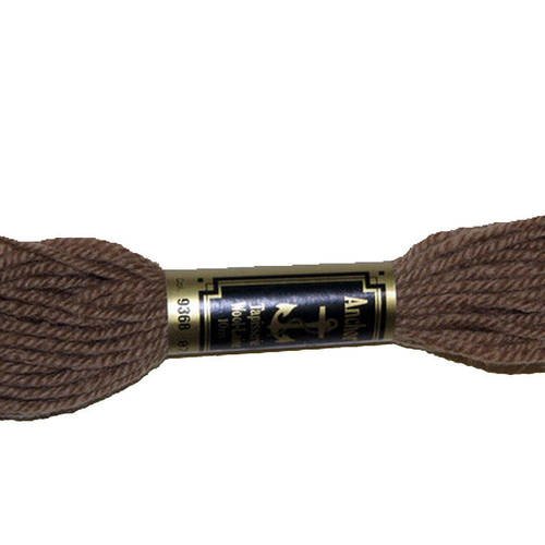 Laine anchor n°9368, 1 échevette de laine pour la confection de tapisseries. 