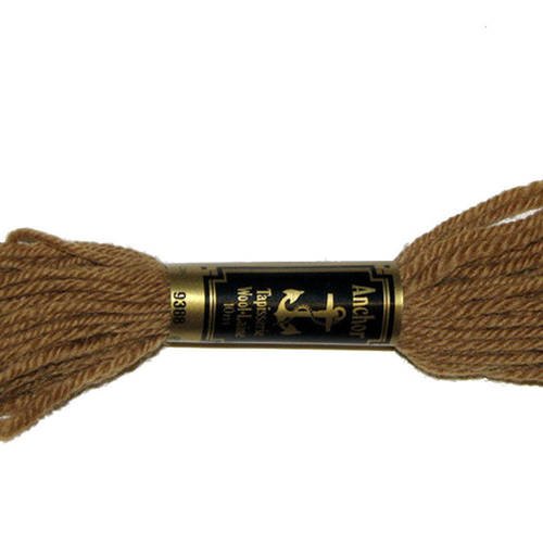 Laine anchor n°9388, 1 échevette de laine pour la confection de tapisseries. 