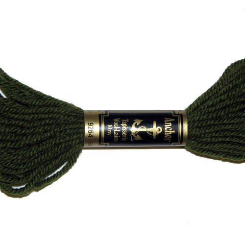 Laine anchor n°9264, 1 échevette de laine pour la confection de tapisseries. 